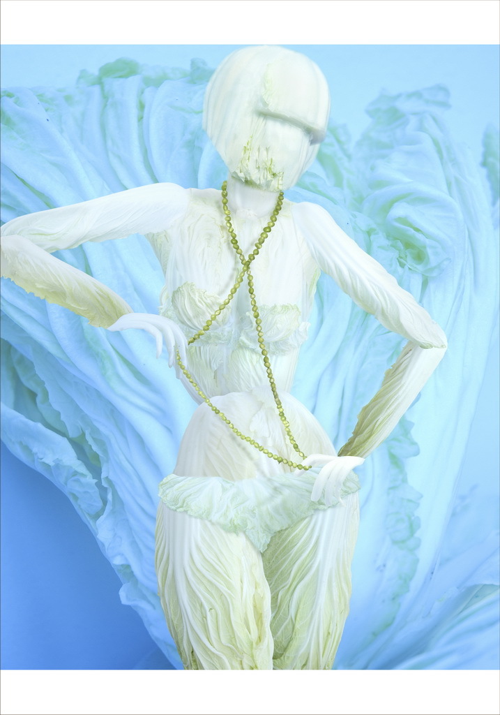 Las clásicas obras hechas con verduas 13