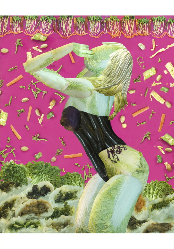 Las clásicas obras hechas con verduas 12