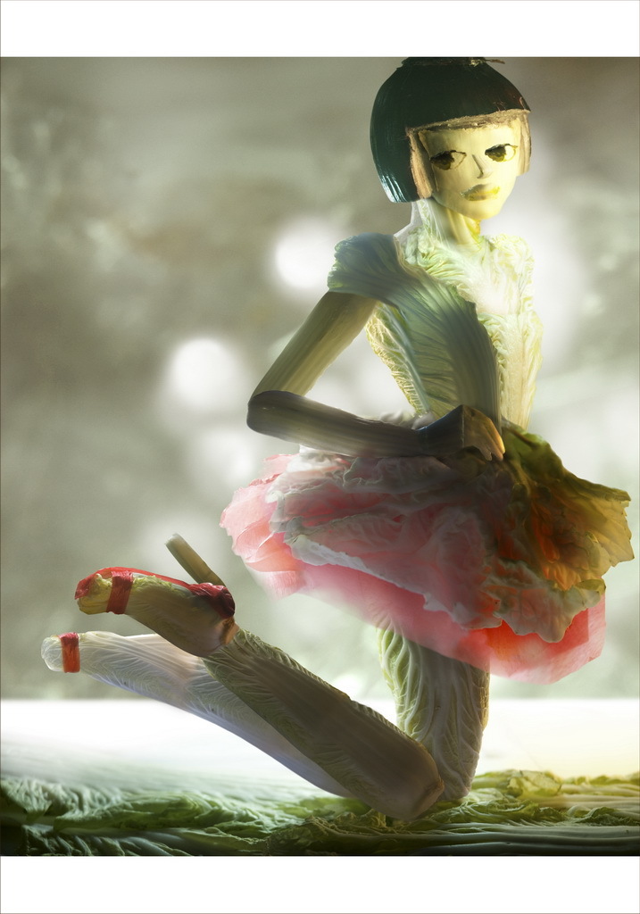 Las clásicas obras hechas con verduas 9