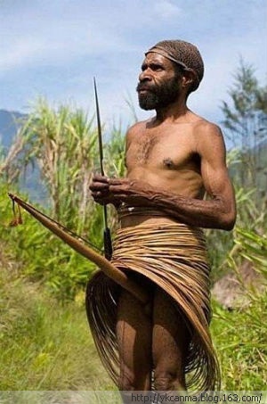 Vestimenta extraña en Africa