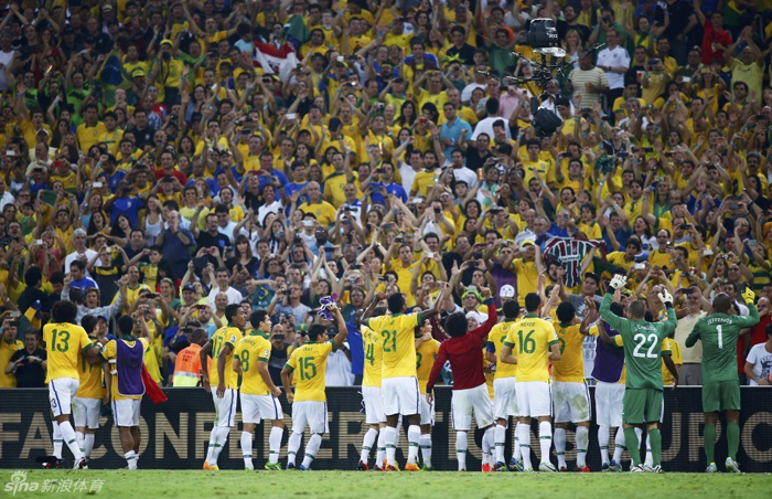 Brasil derrota a España por 3-0 y logra la Copa de las Confederaciones 15