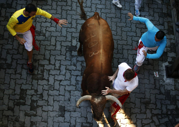 El encierro de San Fermín 2013 14