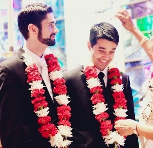 Fotos graciosas de la boda de homosexuales