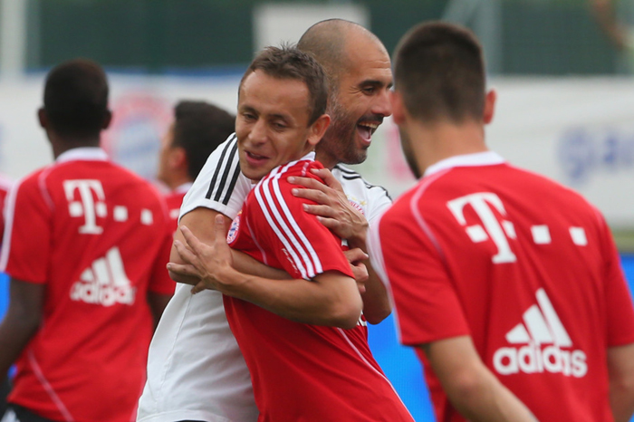 Josep Guardiola se llevó al Bayern a Italia para la pretemporada 8