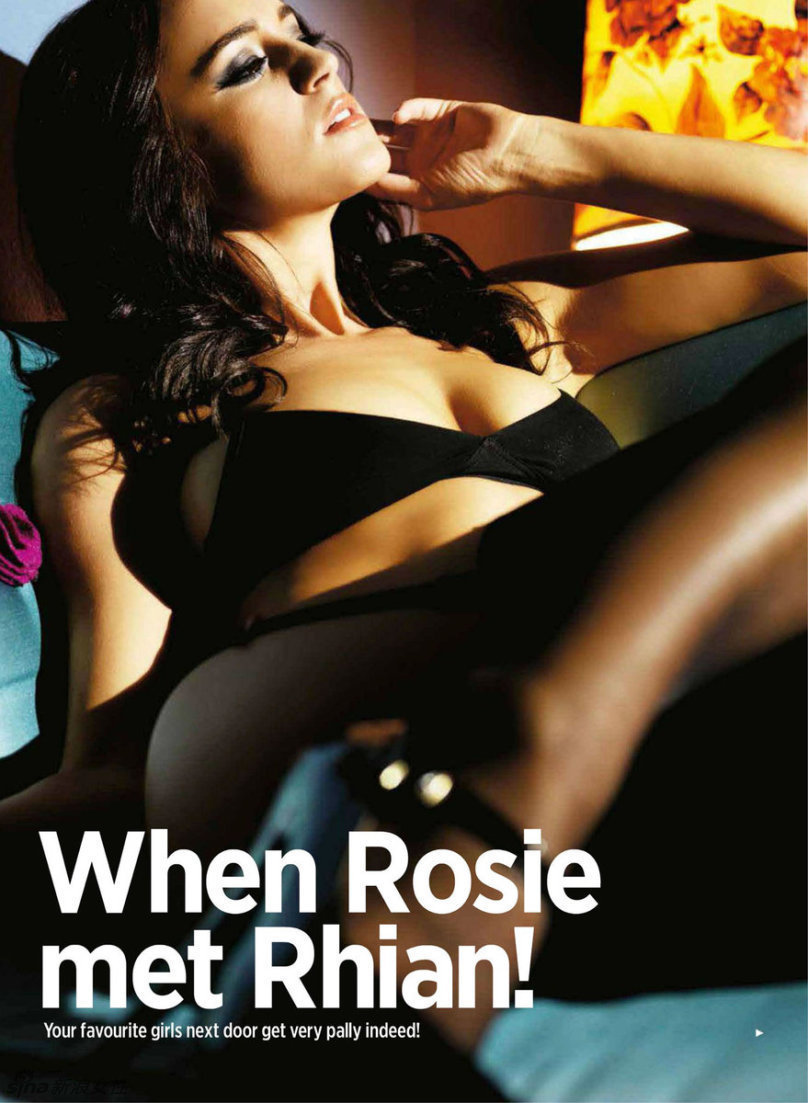 Rosie Jones y Rhian Sugden posan desnudas juntas en Nuts