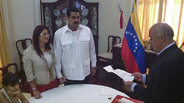 Nicolás Maduro se casa 1