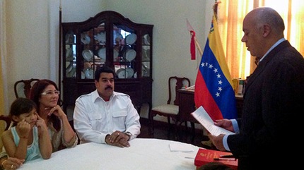 Nicolás Maduro se casa 3