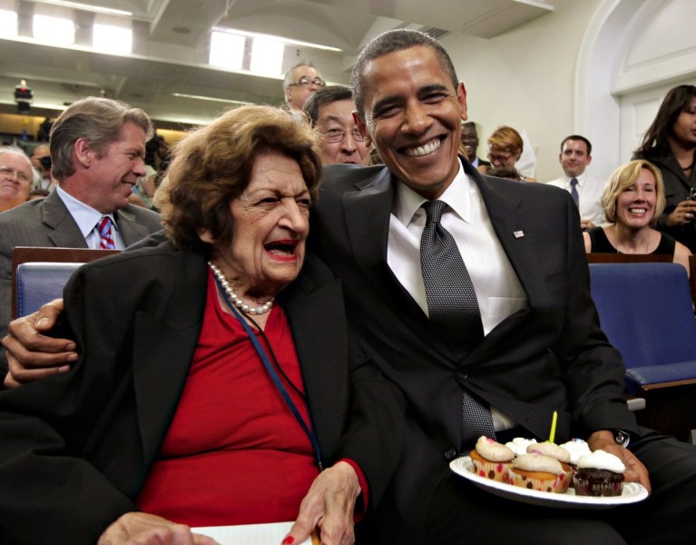 Muere Helen Thomas, decana periodista de la Casa Blanca