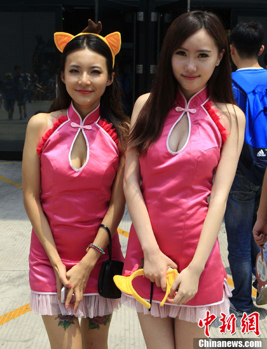 Las Chinas Sexys Presentan En La Exposici N Chinajoy Spanish China Org Cn