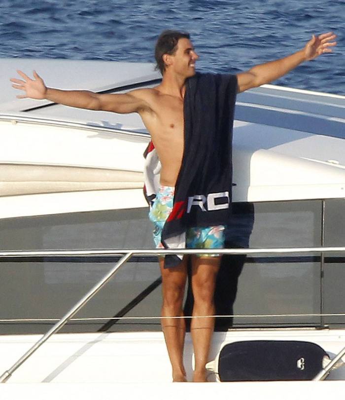 Rafa Nadal pasa las vacaciones con su novia 3