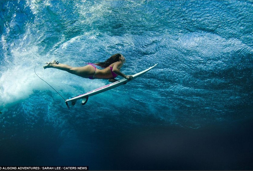 Sentirse fresco en el verano: 13 fotos hermosas de las surfistas sexys