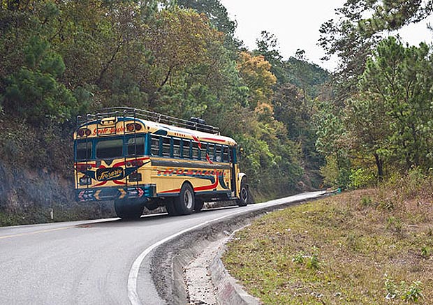 Diez carreras más peligrosas en 2013, según los medios británicos: 1. Chófer de autobús en Guatemala