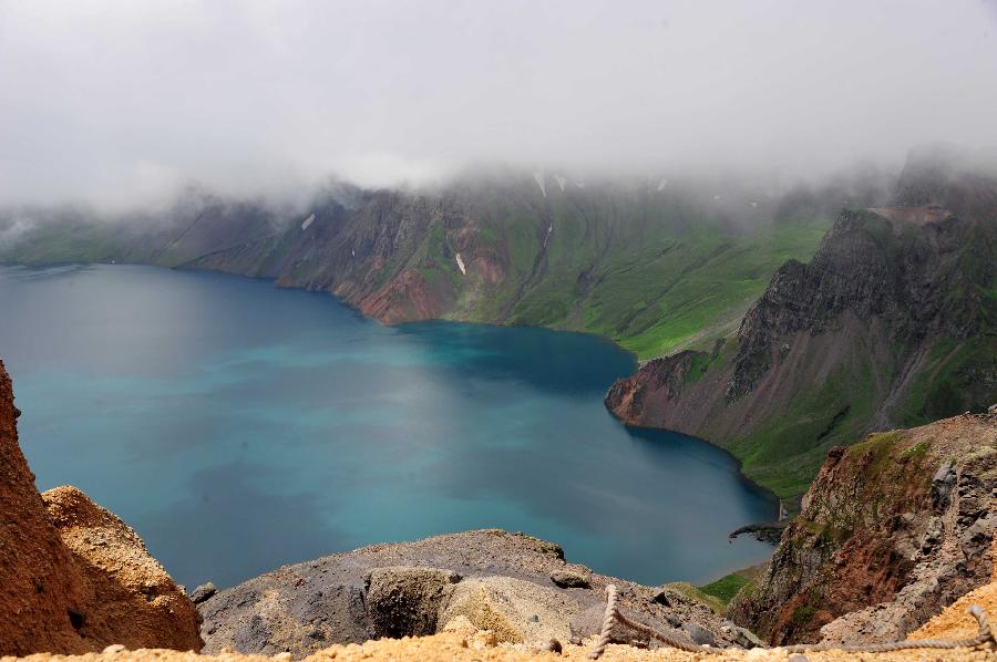 El Lago Tianchi en la Montaña Changbai 3