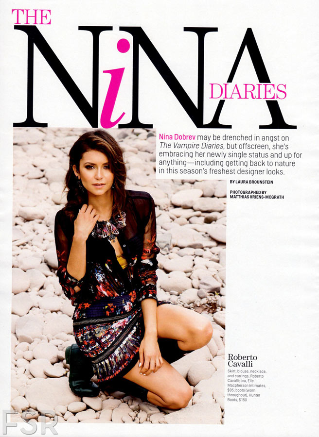 Nina Dobrev en Cosmopolitan 8