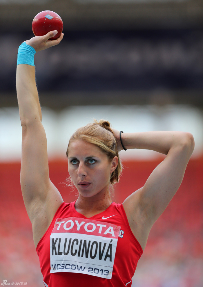 Las chicas guapas en el campo del Campeonato Mundial de Atletismo 2013 9