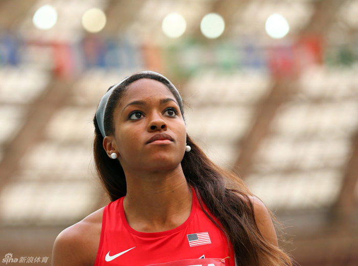 Las chicas guapas en el campo del Campeonato Mundial de Atletismo 2013 12