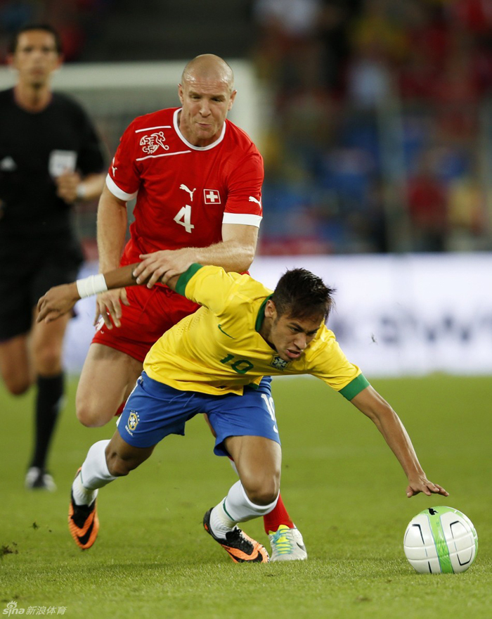 La selección brasileña cayó ante una sorprendente Suiza 7