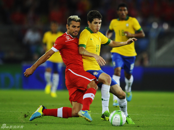 La selección brasileña cayó ante una sorprendente Suiza 11