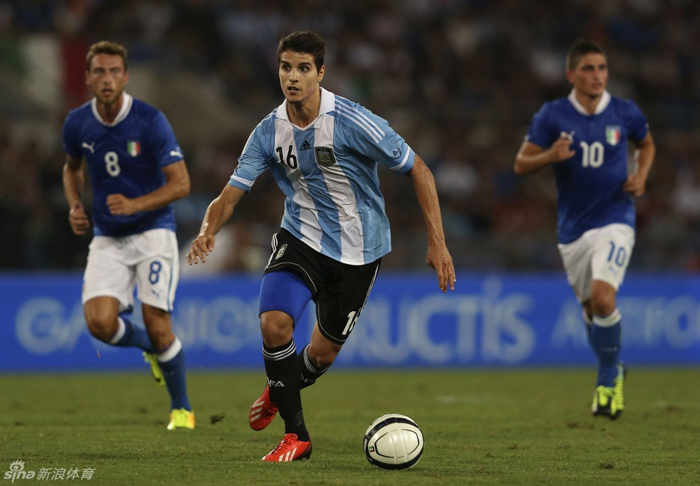 La Argentina sin Messi derrotó a Italia en el amistoso en honor al Papa 5