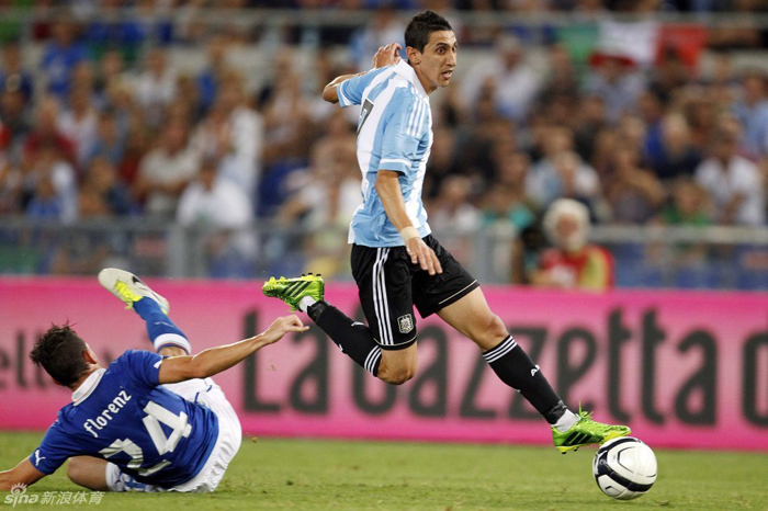 La Argentina sin Messi derrotó a Italia en el amistoso en honor al Papa 11