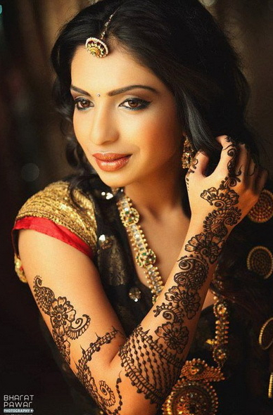 Las hermosas novias indias 