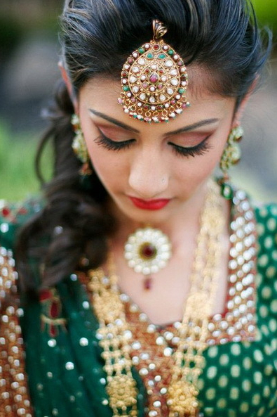 Las hermosas novias indias 