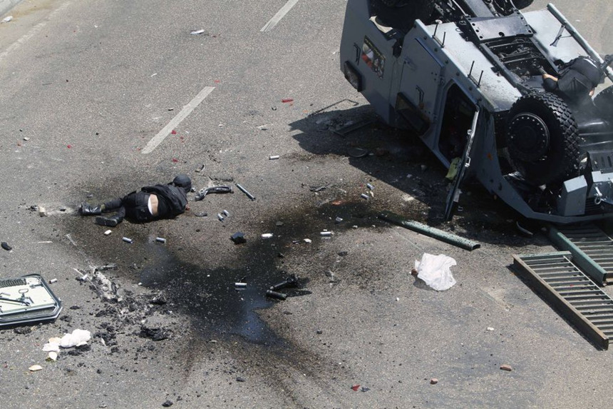 Imágenes de la matanza en Egipto