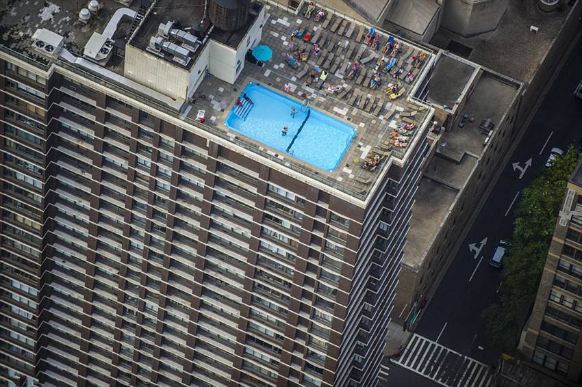 Panoramas fantásticos de Nueva York tomados por Jason Hawkes desde helicóptero