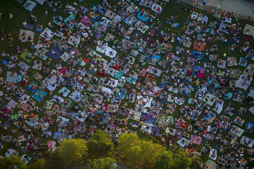 Panoramas fantásticos de Nueva York tomados por Jason Hawkes desde helicóptero