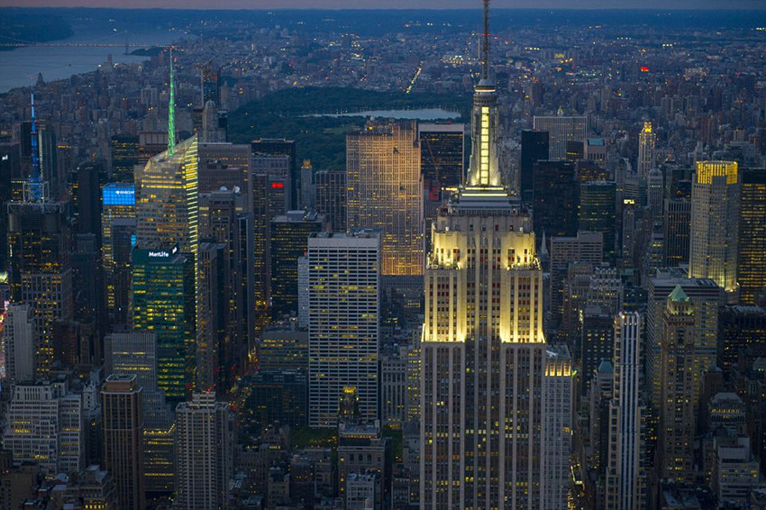 Panoramas fantásticos de Nueva York tomados por Jason Hawkes desde helicóptero