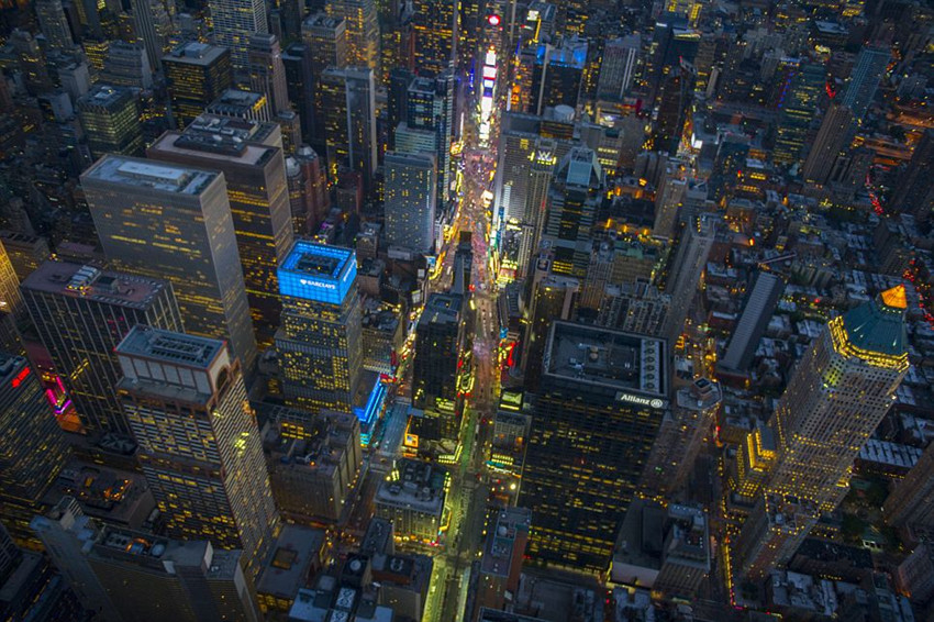 Panoramas fantásticos de Nueva York tomados por Jason Hawkes desde helicóptero