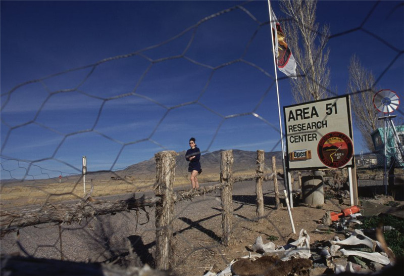 10 Turismo alienígena Área 51, Nevada, Estados Unidos