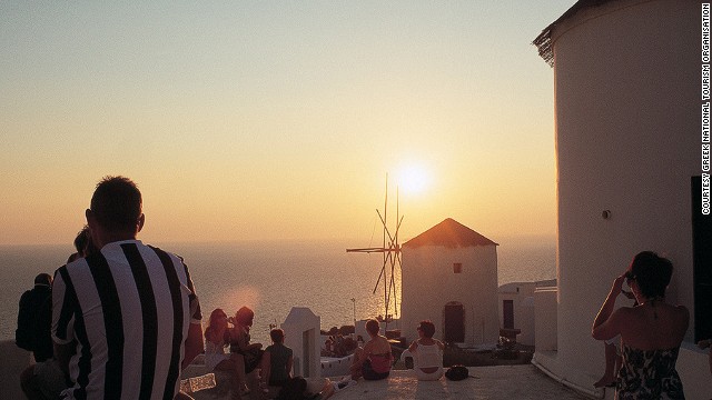 Oia, Santorini, Grecia