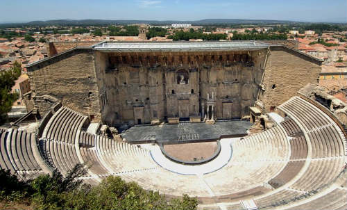 Teatro romano de Orange. 