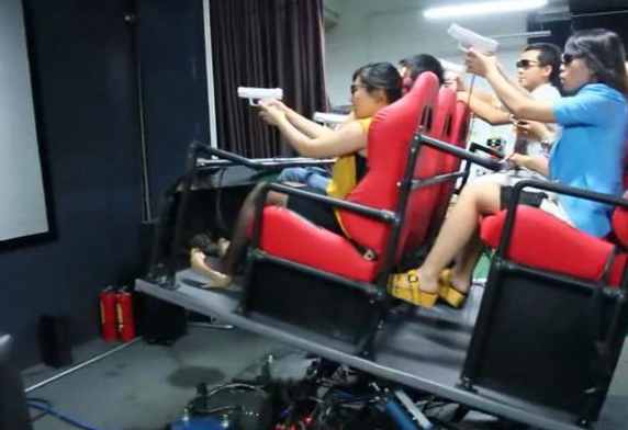Películas en 7D se roban la escena en Shanghái