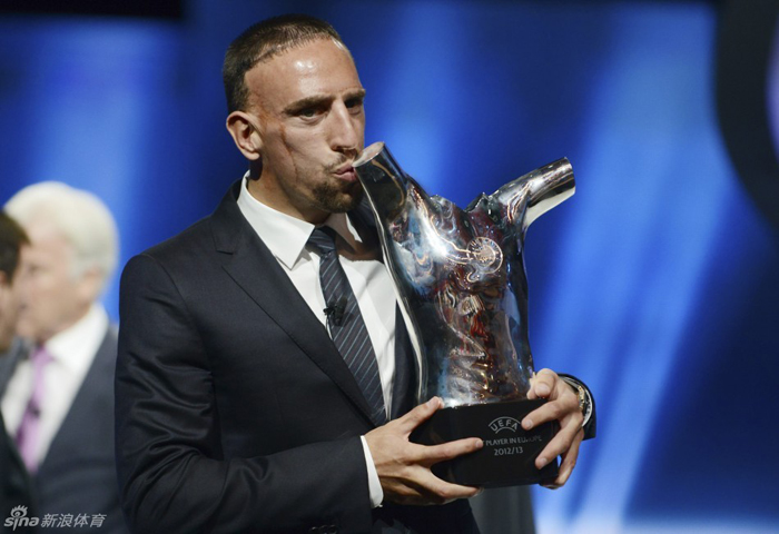 Ribéry, 'Mejor Jugador' de Europa 4