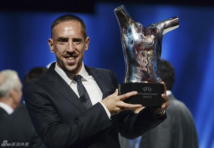 Ribéry, 'Mejor Jugador' de Europa 3