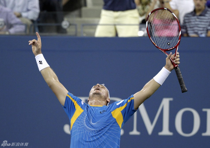 Cae eliminado argentino Del Potro ante australiano Hewitt en Abierto de EEUU 7