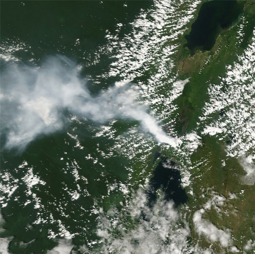 Volcán Nyiragongo, Congo