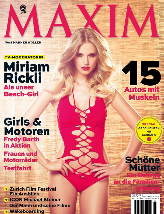 Las modelos sexys posan juntas para la revista hombre Maxim