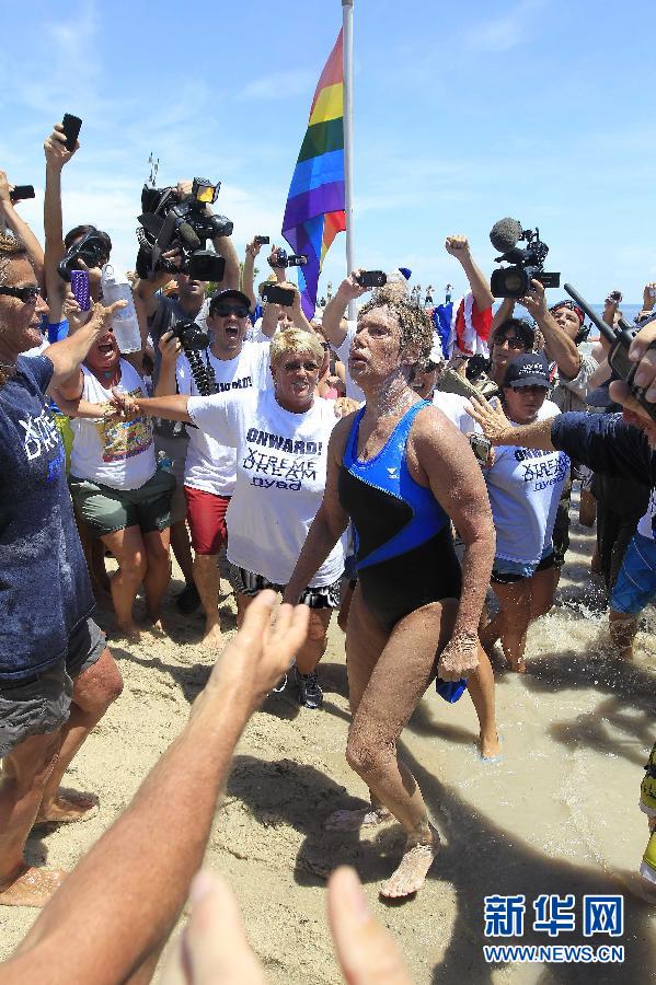 Nadando de Cuba a Florida, Diana Nyad ha logrado la hazaña de su vida3