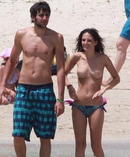 Ricky Rubio y su novia