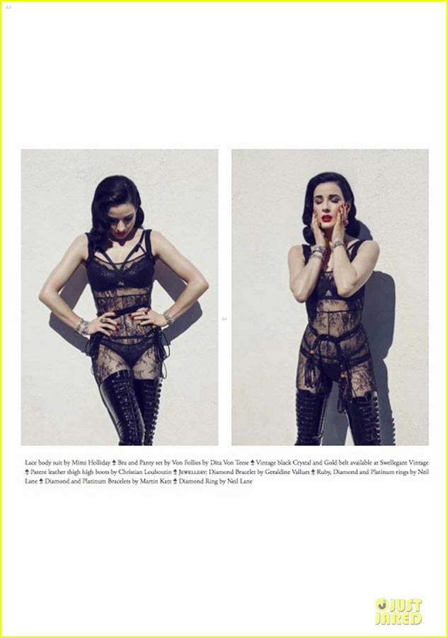 Dita Von Teese,modelo erótica más sexy del mundo 4