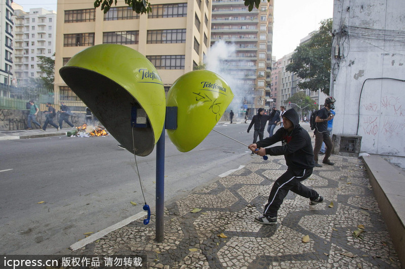 Día de la Independencia de Brasil termina con centenares de detenidos en todo el país tras manifestaciones