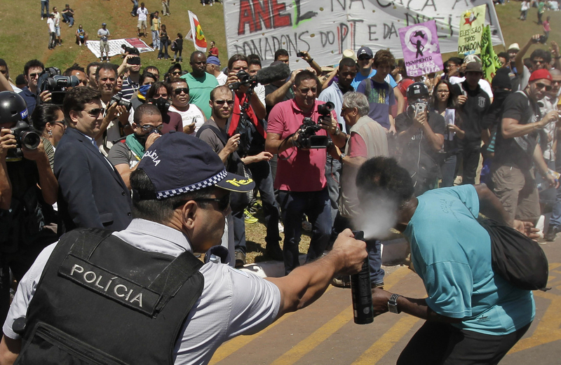 Día de la Independencia de Brasil termina con centenares de detenidos en todo el país tras manifestaciones