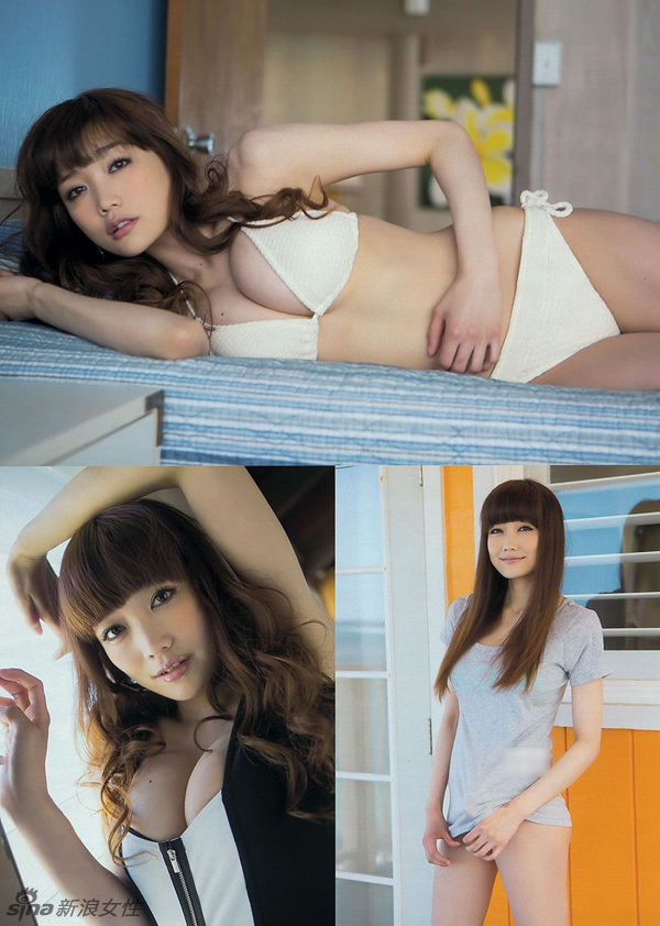 Eriko Sato, Kuramochi Asuka y Mikie Hara posan sensuales juntas en revista japonesa