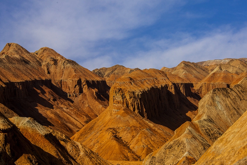 Topografía Danxia de Qinghai, tallado maravilloso de la Naturaleza10