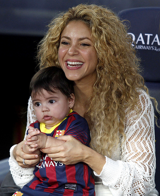 Shakira lleva a Milán al Cam Nou para apoyar a Piqué 6