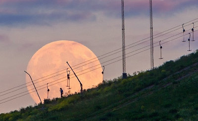 Fotos perfectas de la luna llena