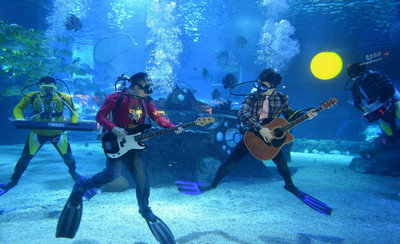 Concierto bajo el mar en Tianjin